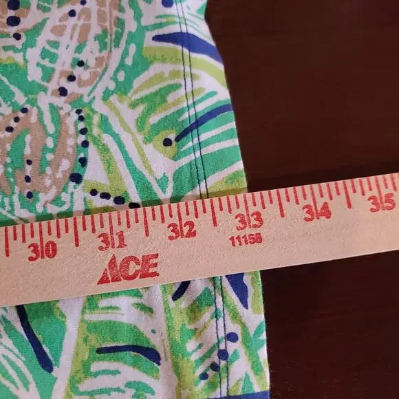 Lilly Pulitzer Latitude Adjustment Ophelia Jersey Swing Dress Size S Tropical - Picture 10 of 10